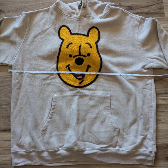 Winnie the Pooh Tan Sweatshirt Hoodie, XXL 2XL - Picture 6 of 6
